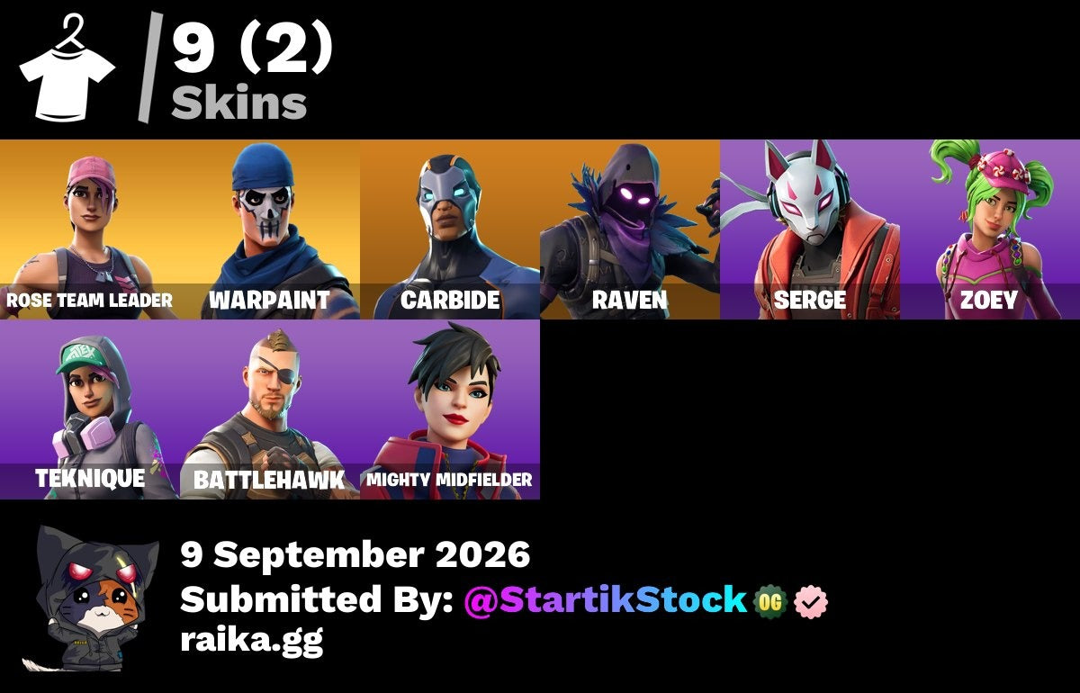 🎮 Cuenta Fortnite