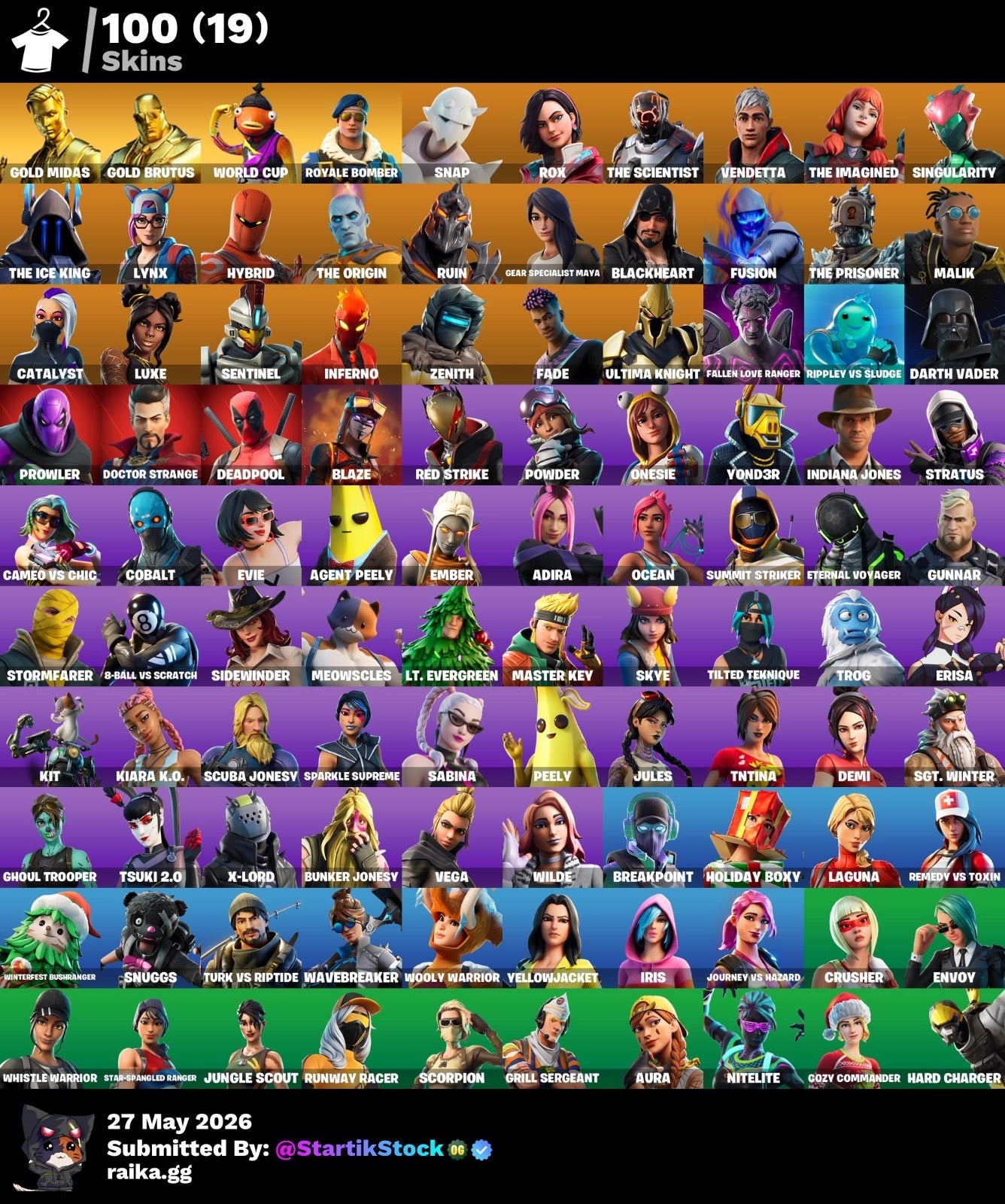 🎮 Cuenta Fortnite
