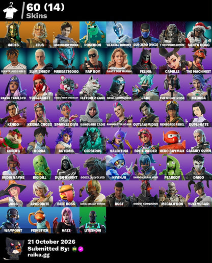 🎮 Cuenta Fortnite