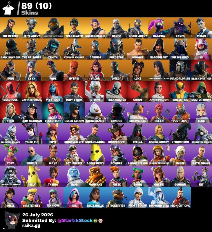 🎮 Cuenta Fortnite