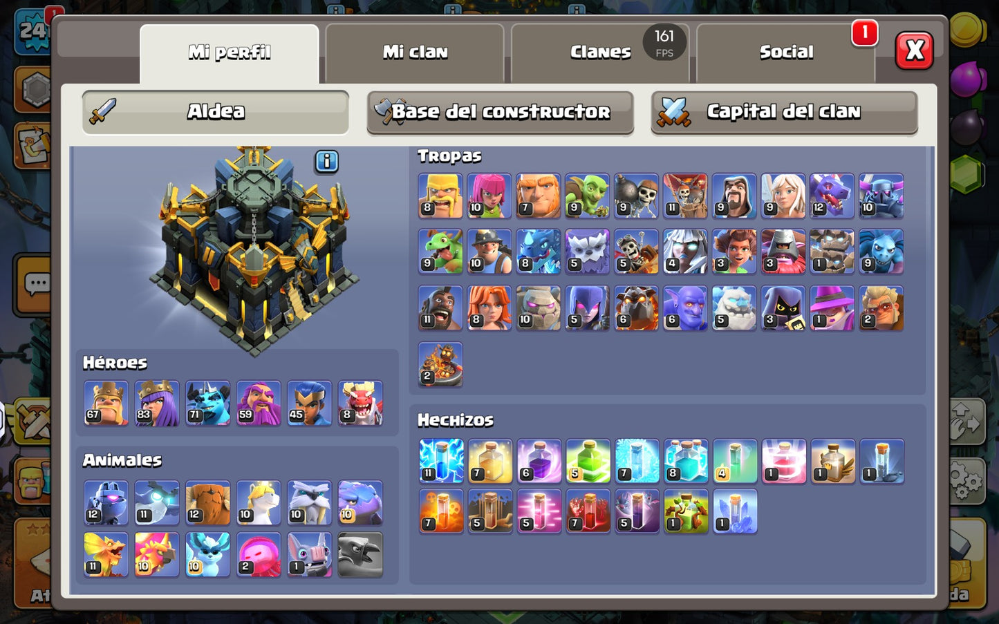 🏰 Cuenta Clash of Clans