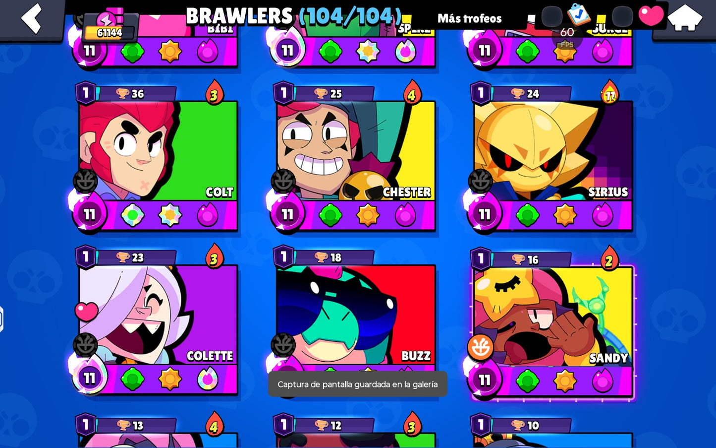⚡ Cuenta Brawl Stars