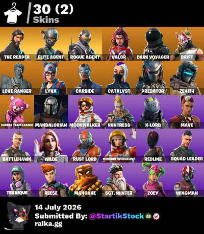 🎮 Cuenta Fortnite
