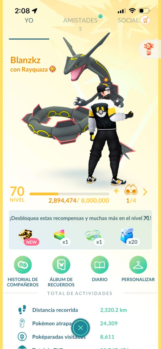 ⚡ Cuenta Pokémon