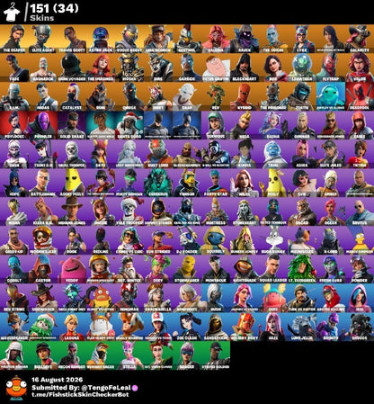 🎮 Cuenta Fortnite