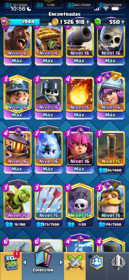 👑 Cuenta Clash Royale