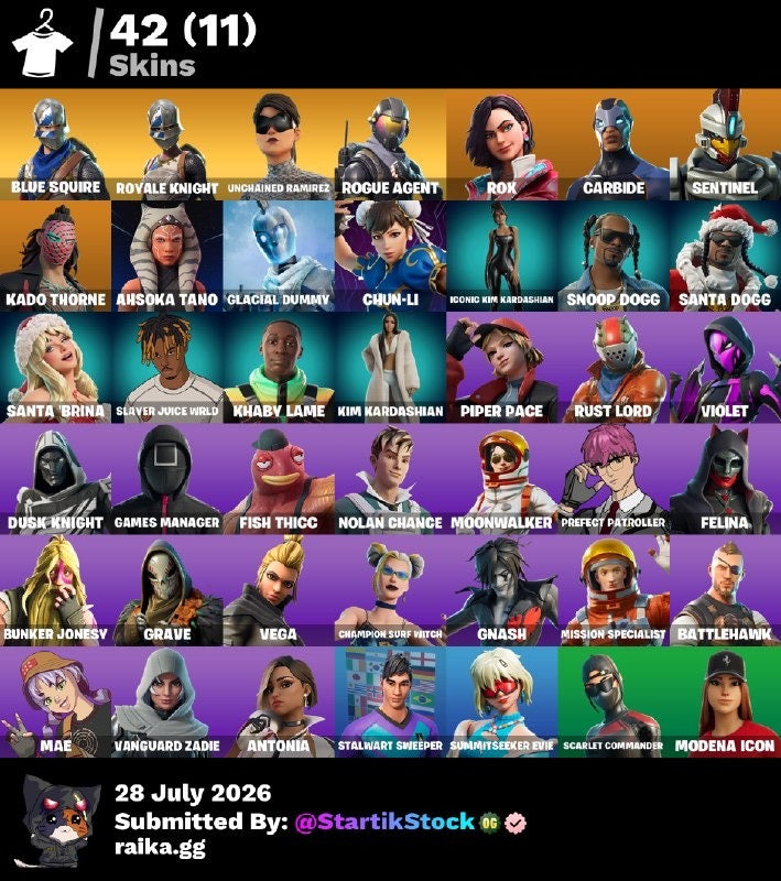 🎮 Cuenta Fortnite