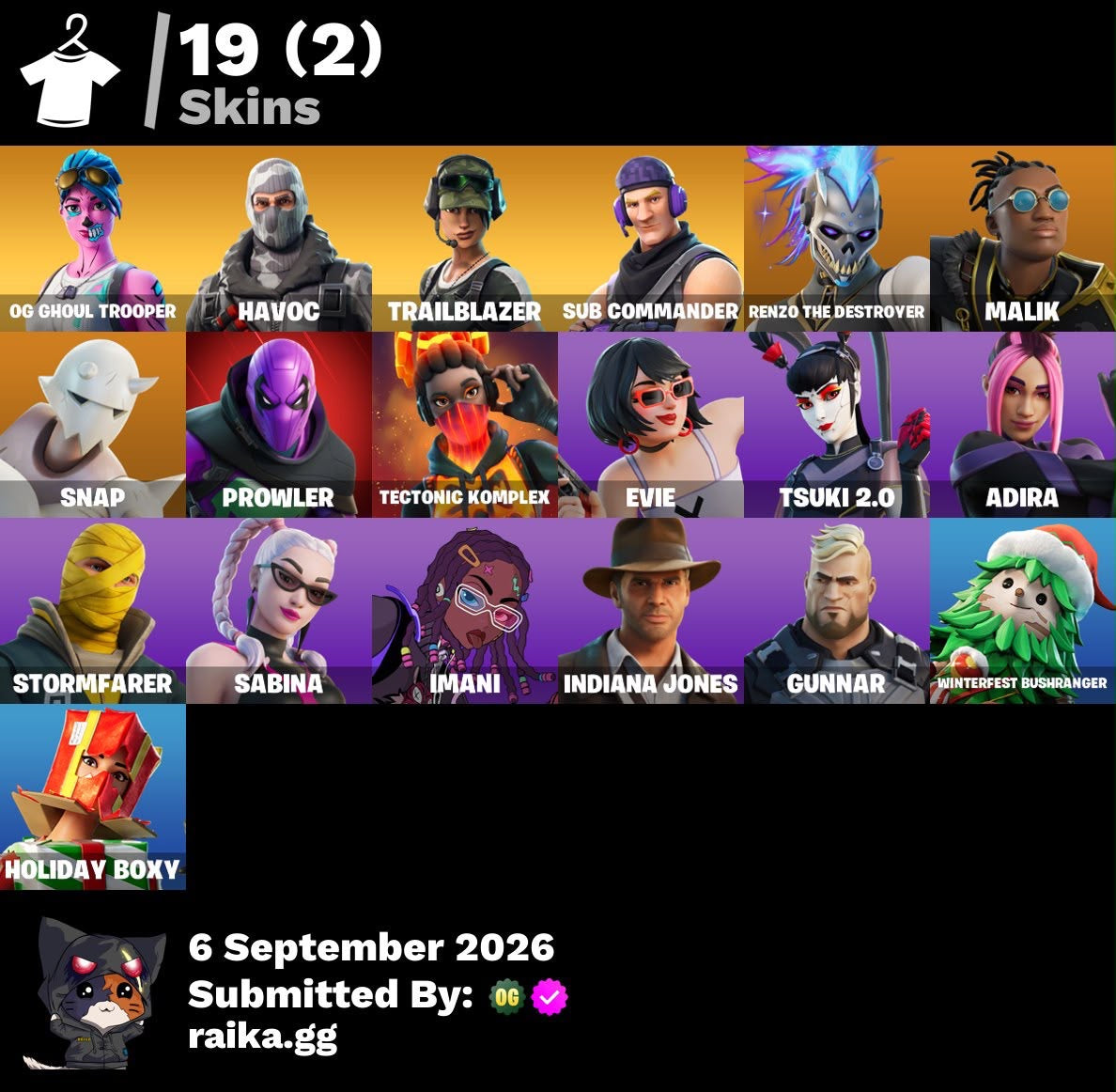 🎮 Cuenta Fortnite