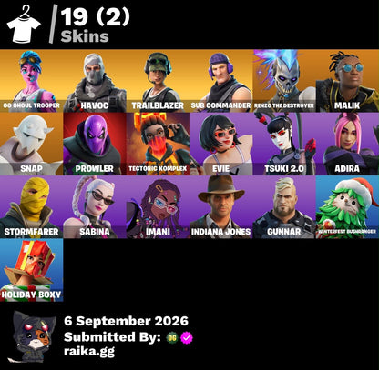 🎮 Cuenta Fortnite