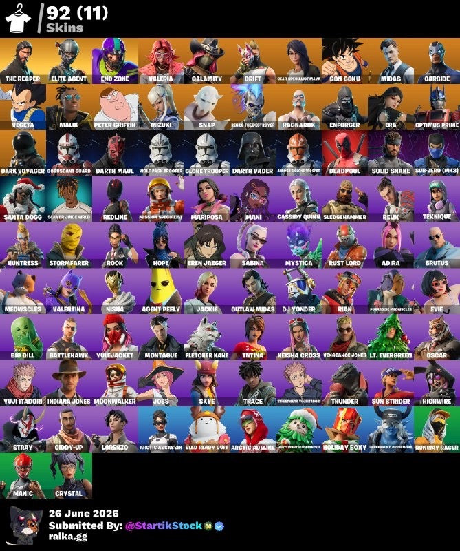 🎮 Cuenta Fortnite