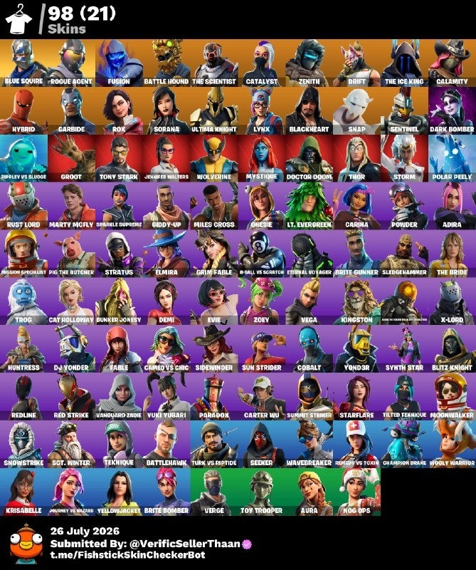 🎮 Cuenta Fortnite