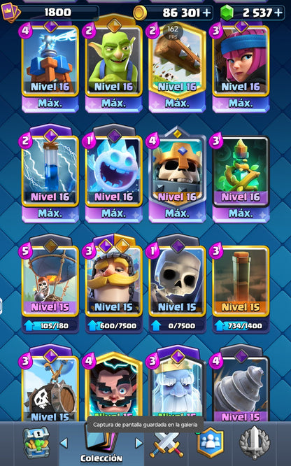 👑 Cuenta Clash Royale