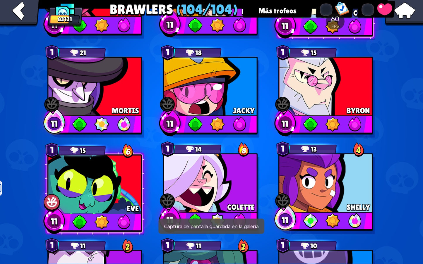 ⚡ Cuenta Brawl Stars