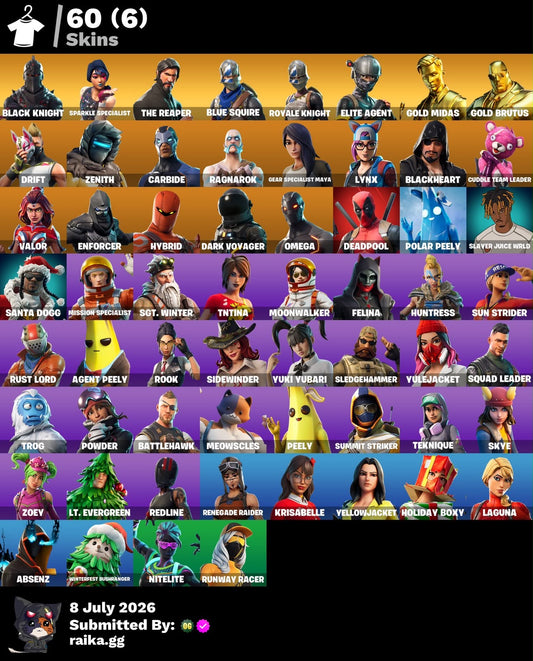 🎮 Cuenta Fortnite