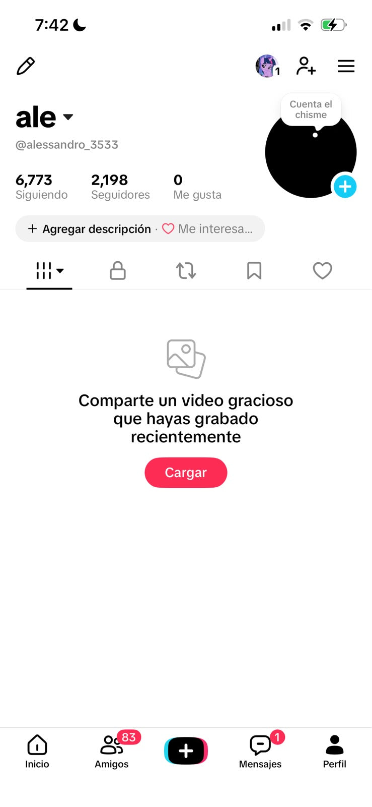 📱 Cuenta TikTok