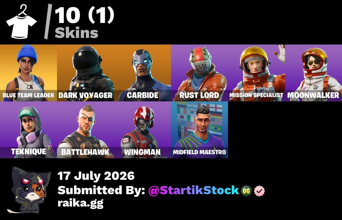 🎮 Cuenta Fortnite