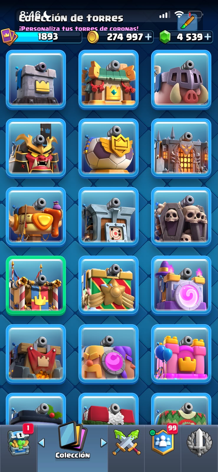 👑 Cuenta Clash Royale