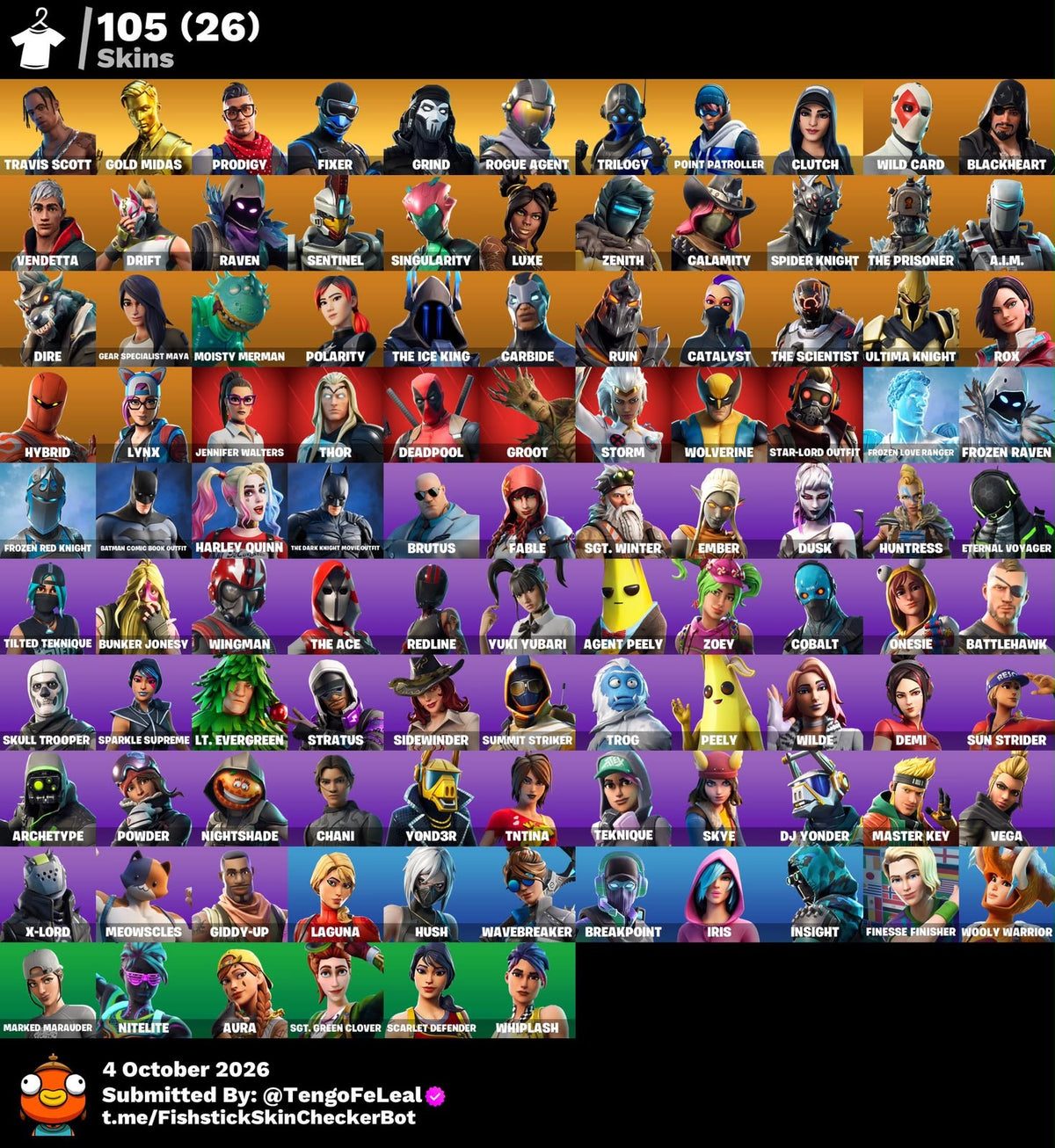 🎮 Cuenta Fortnite