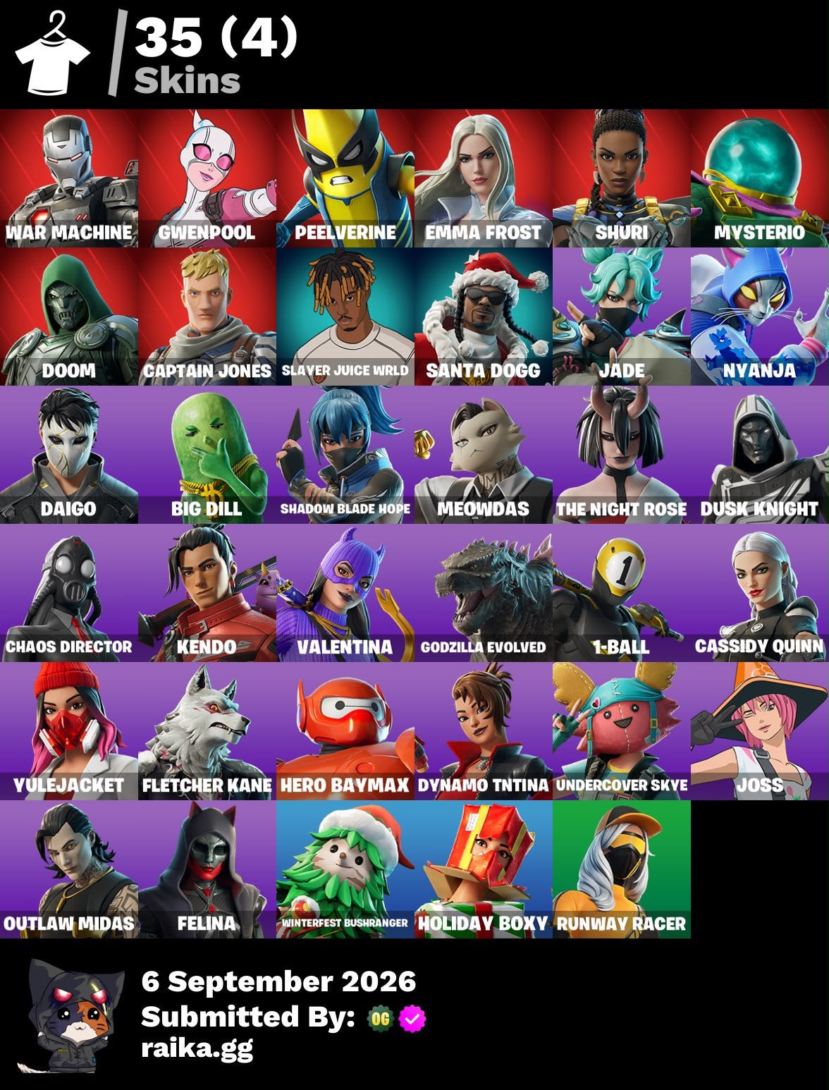 🎮 Cuenta Fortnite