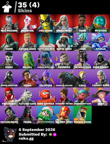 🎮 Cuenta Fortnite