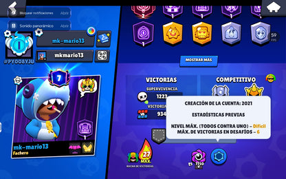 ⚡ Cuenta Brawl Stars
