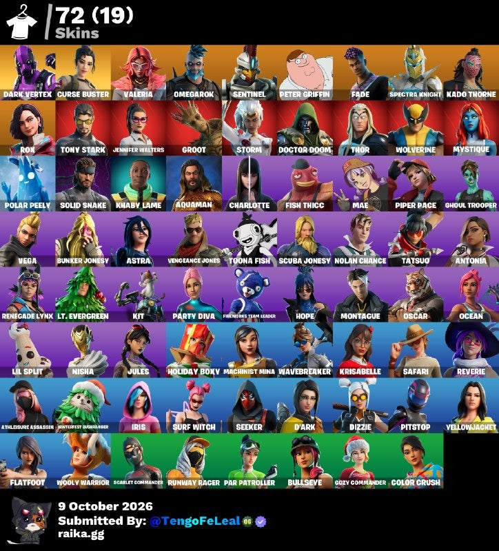 🎮 Cuenta Fortnite