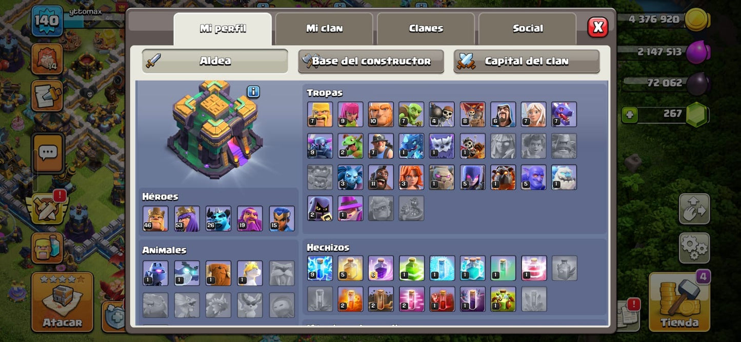 🏰 Cuenta Clash of Clans