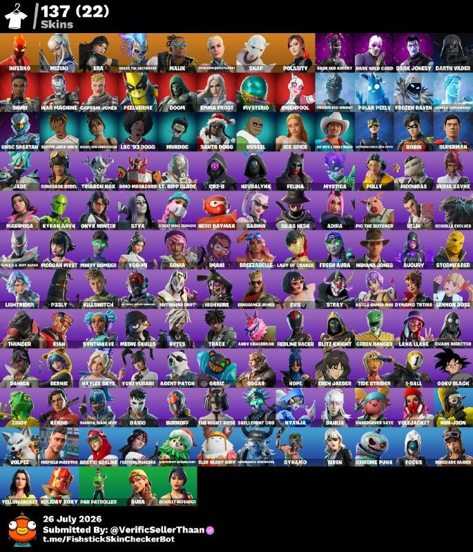 🎮 Cuenta Fortnite