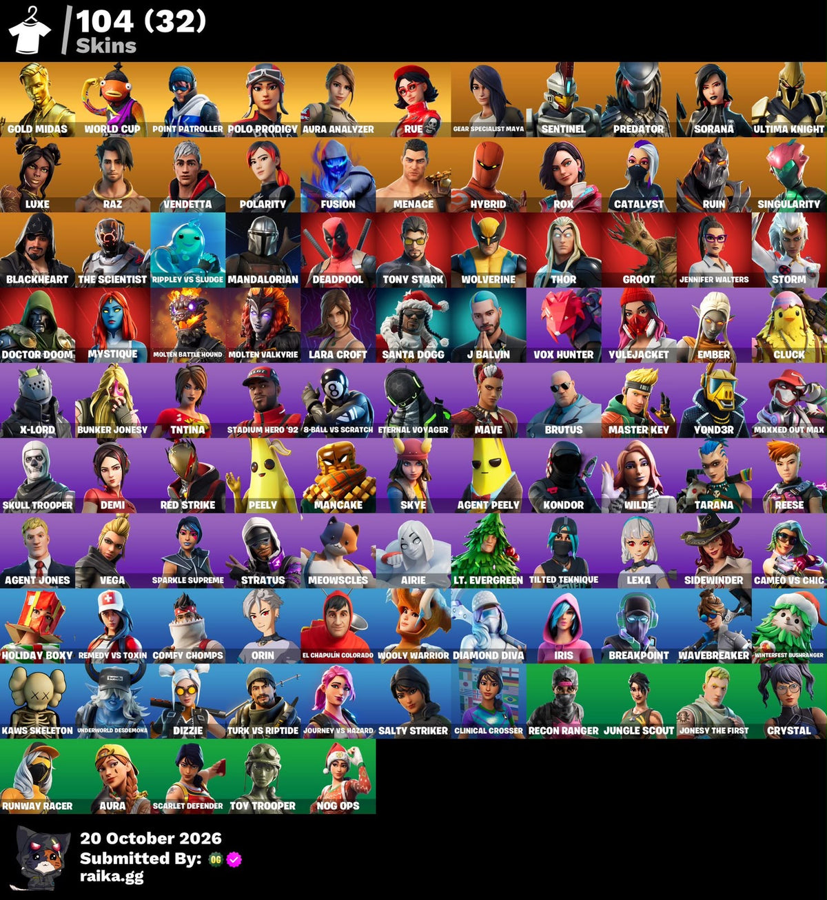 🎮 Cuenta Fortnite