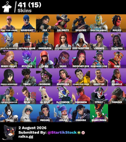 🎮 Cuenta Fortnite