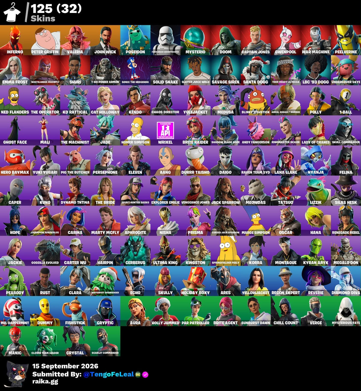 🎮 Cuenta Fortnite