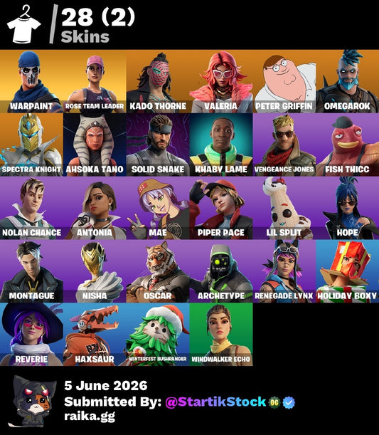 🎮 Cuenta Fortnite