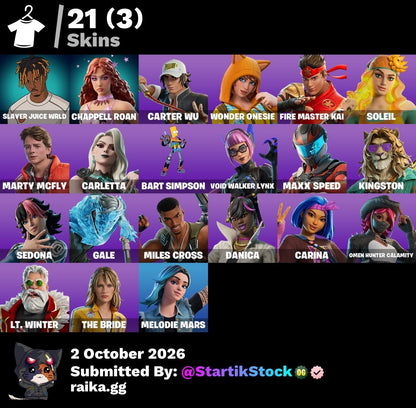 🎮 Cuenta Fortnite