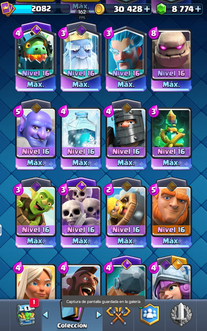 👑 Cuenta Clash Royale