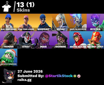 🎮 Cuenta Fortnite