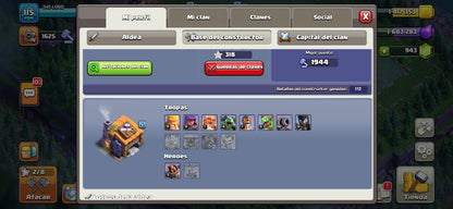 🏰 Cuenta Clash of Clans