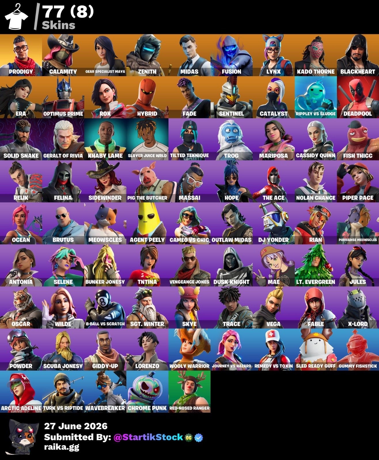 🎮 Cuenta Fortnite