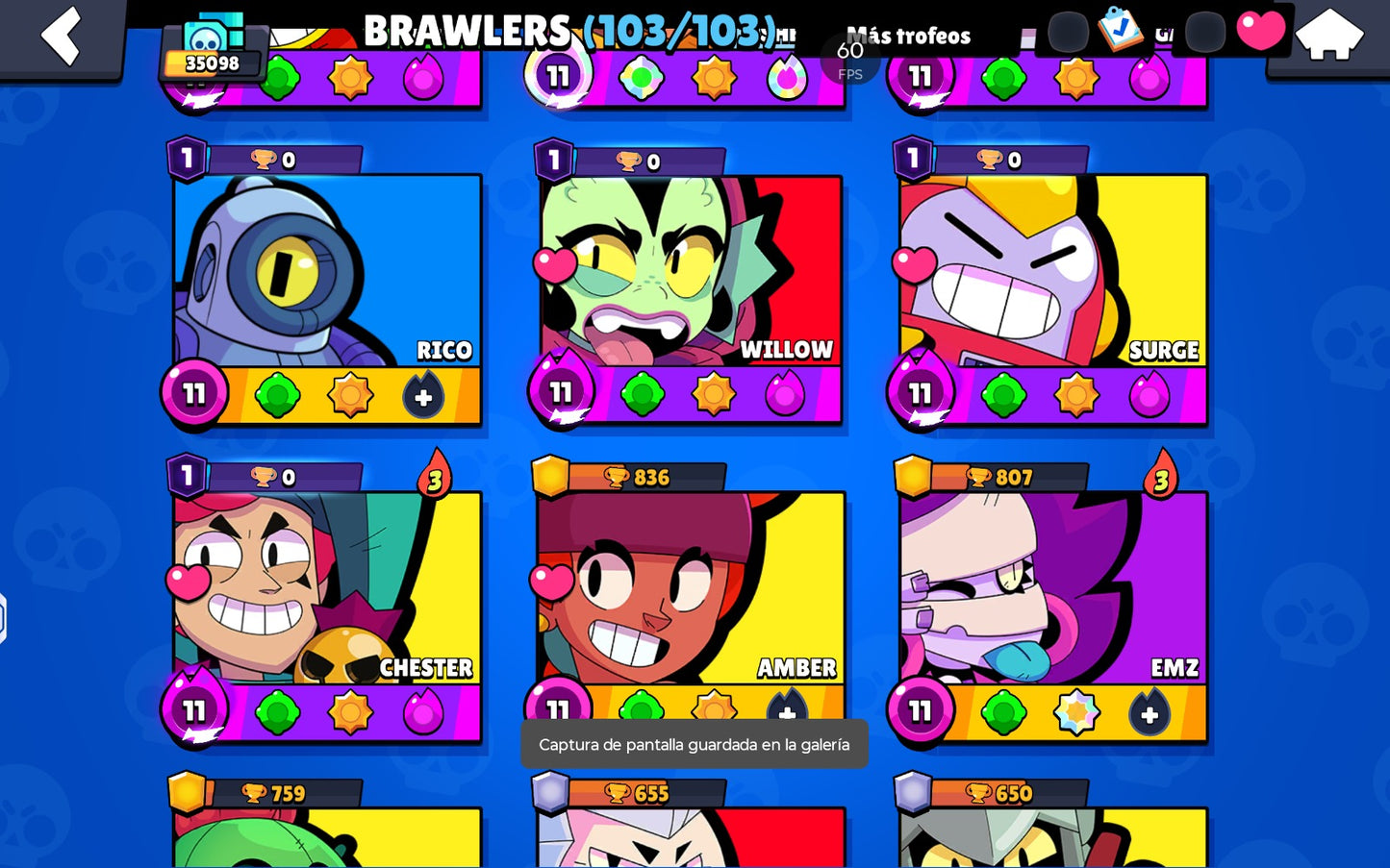 ⚡ Cuenta Brawl Stars