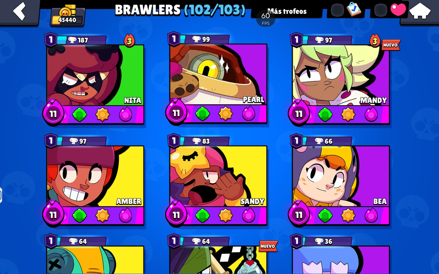⚡ Cuenta Brawl Stars