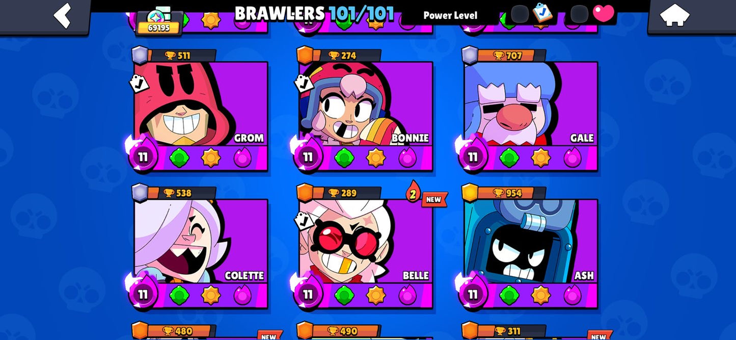 ⚡ Cuenta Brawl Stars