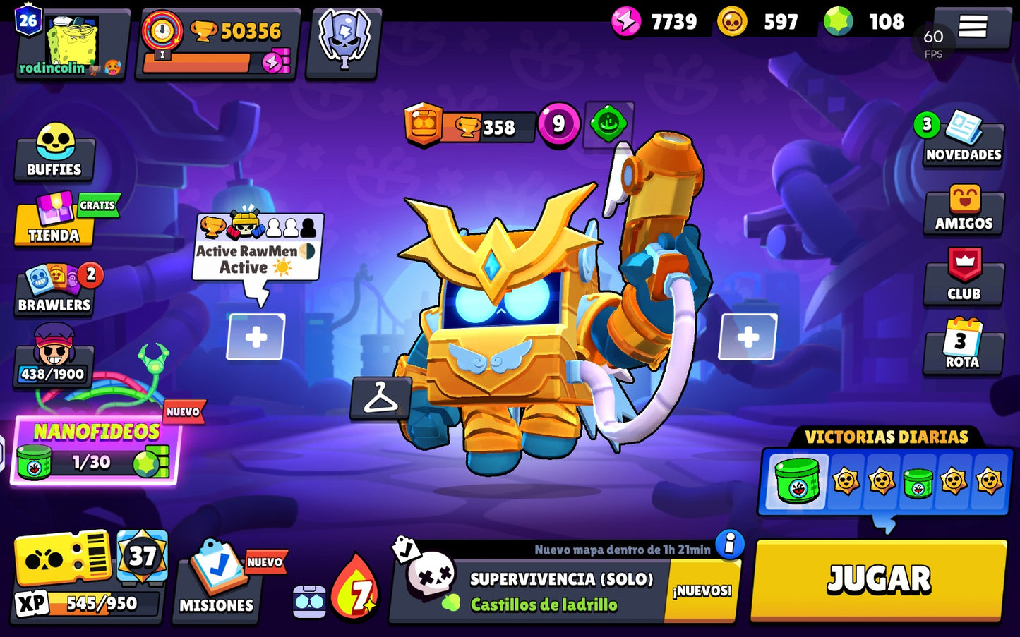 ⚡ Cuenta Brawl Stars