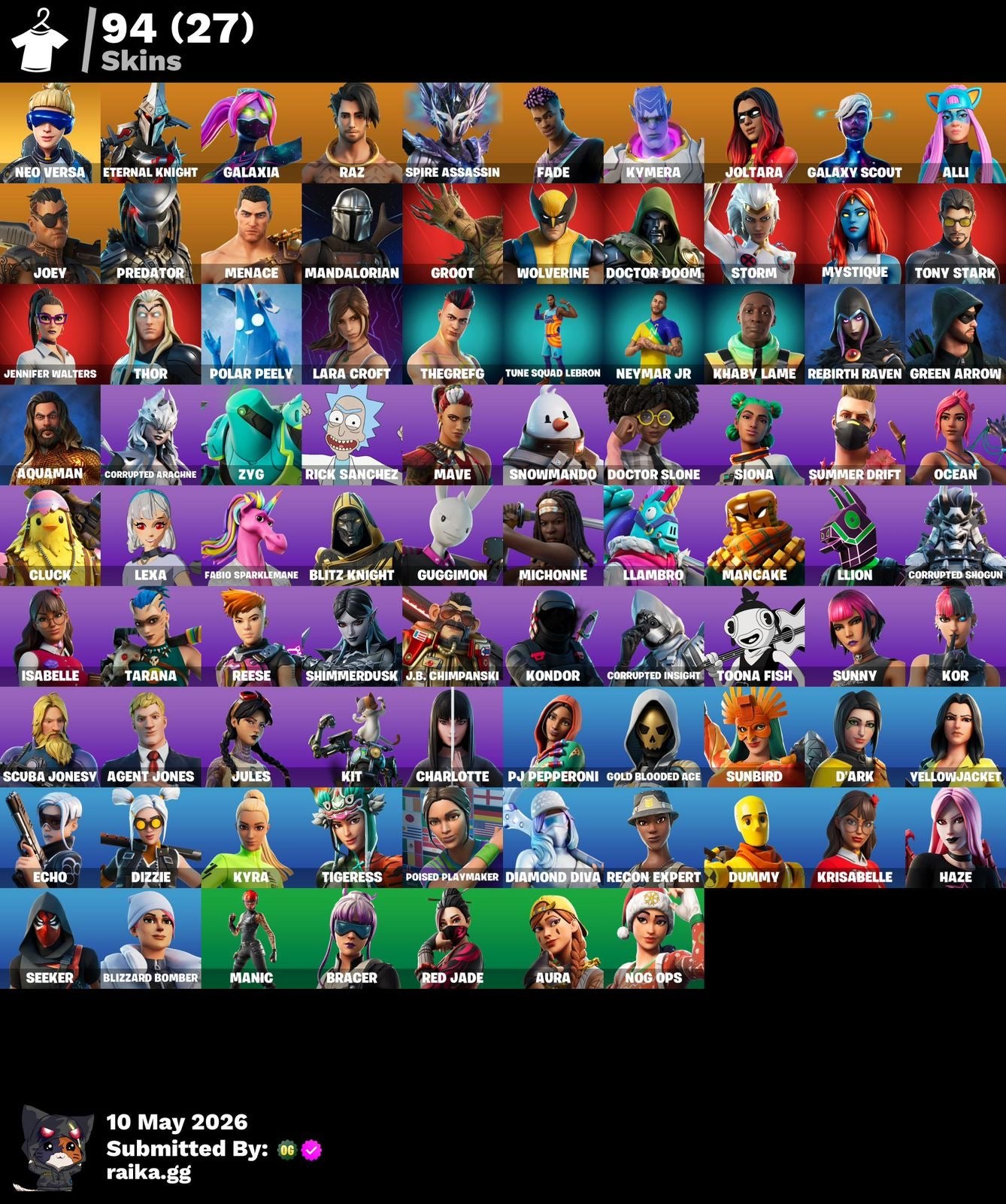 🎮 Cuenta Fortnite