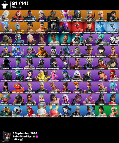 🎮 Cuenta Fortnite