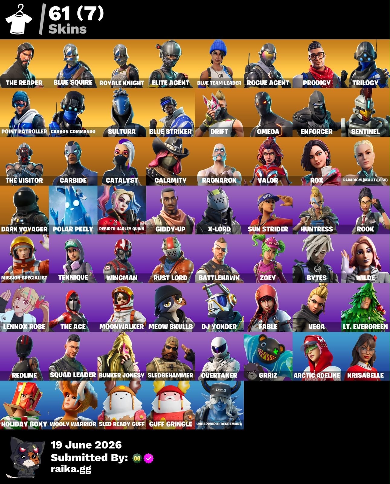 🎮 Cuenta Fortnite