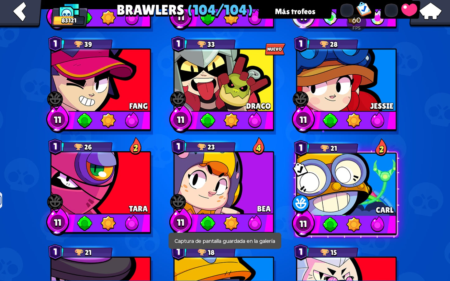 ⚡ Cuenta Brawl Stars