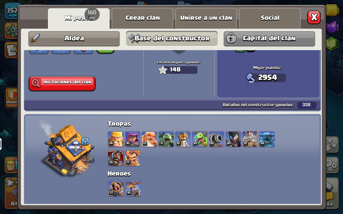 🏰 Cuenta Clash of Clans