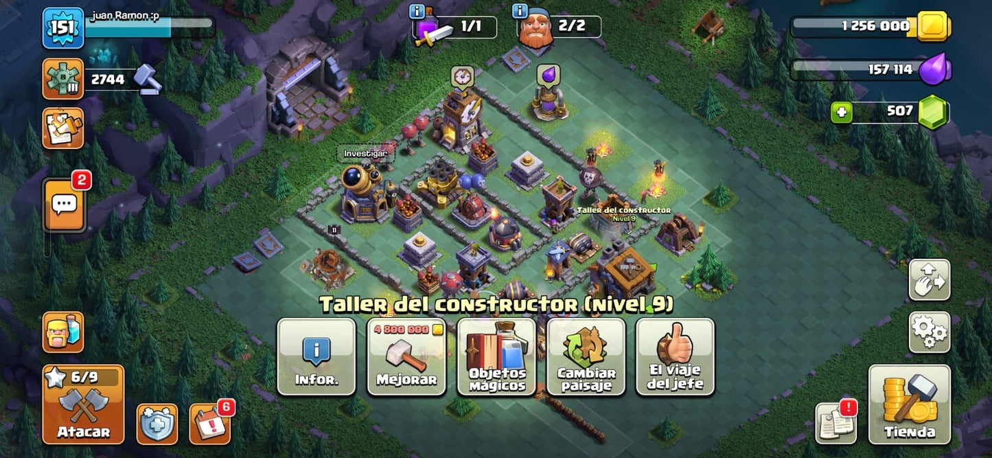 🏰 Cuenta Clash of Clans