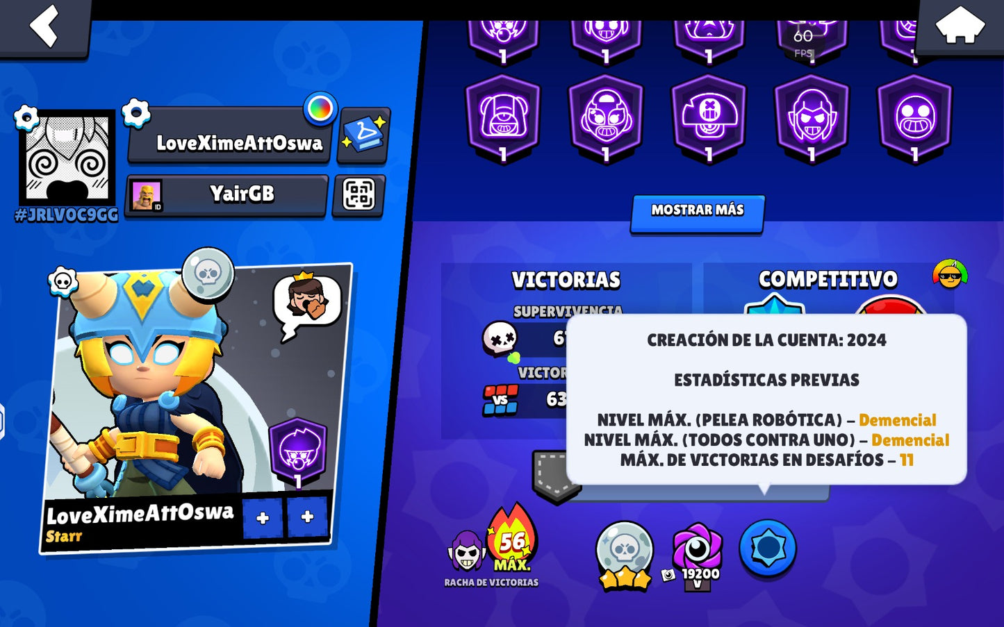 ⚡ Cuenta Brawl Stars