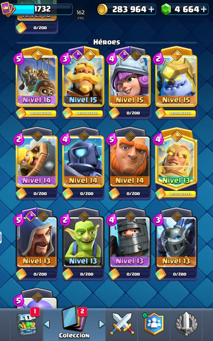 👑 Cuenta Clash Royale