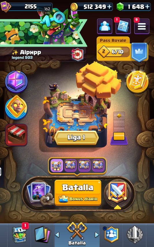 👑 Cuenta Clash Royale